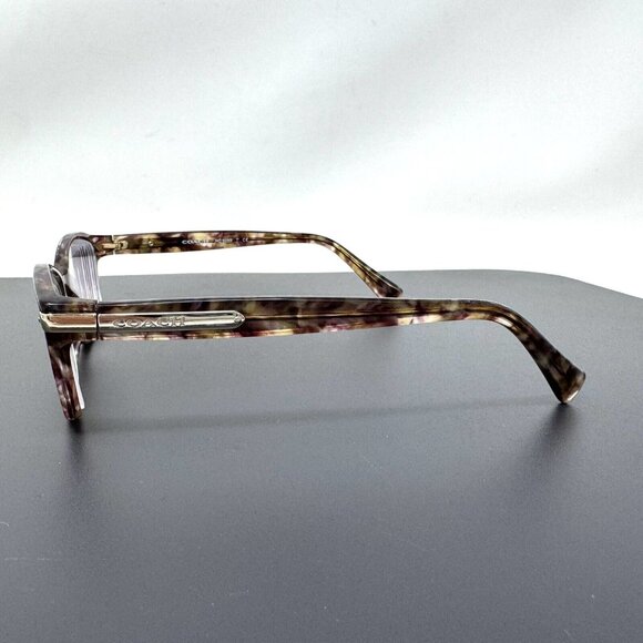 Coach Eyeglasses HC 6065 5287 Confetti Light Brown Frames 51 [] 17 135 - Picture 7 of 11